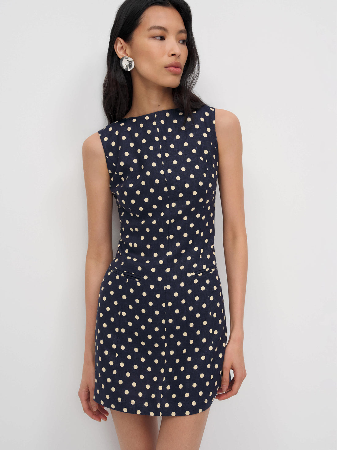 Citron Linen Dress