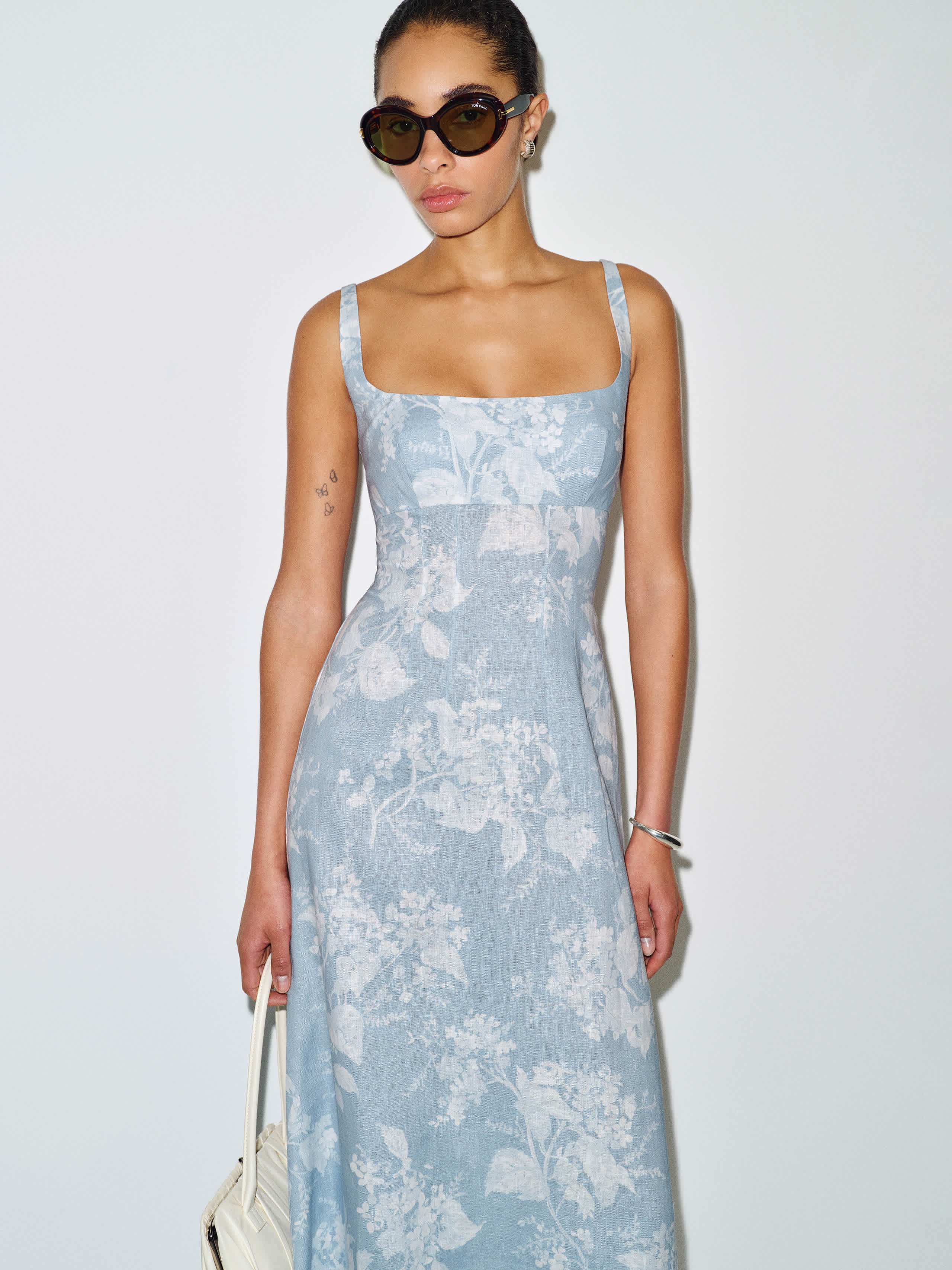 Sabine Linen Dress