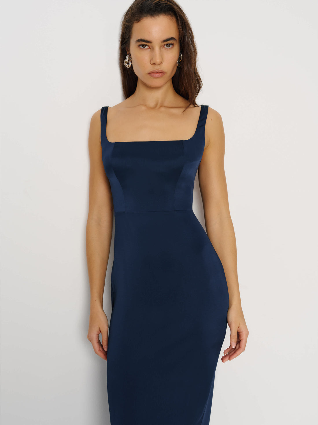Ambre Silk Dress