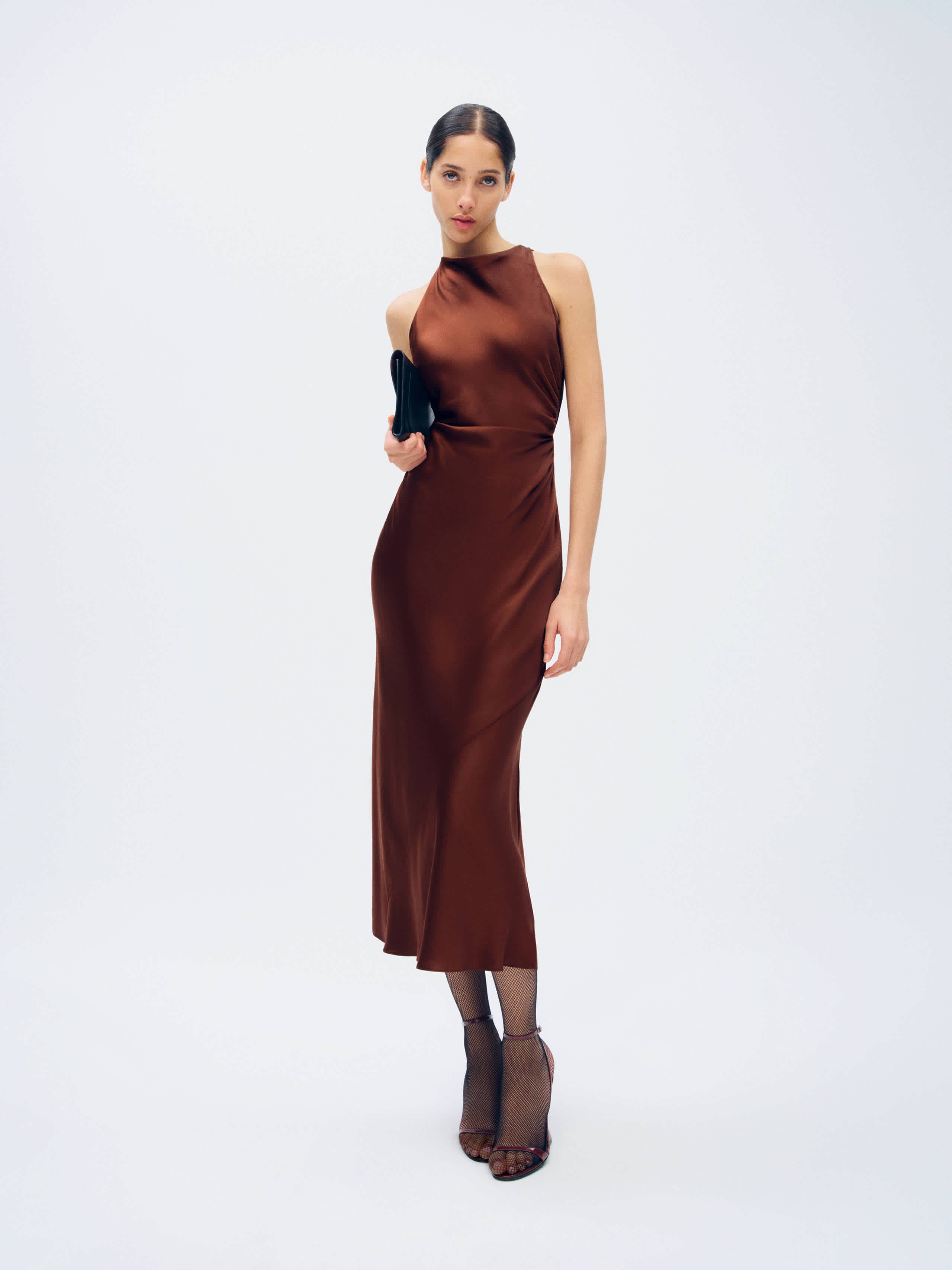 Casette Silk Dress