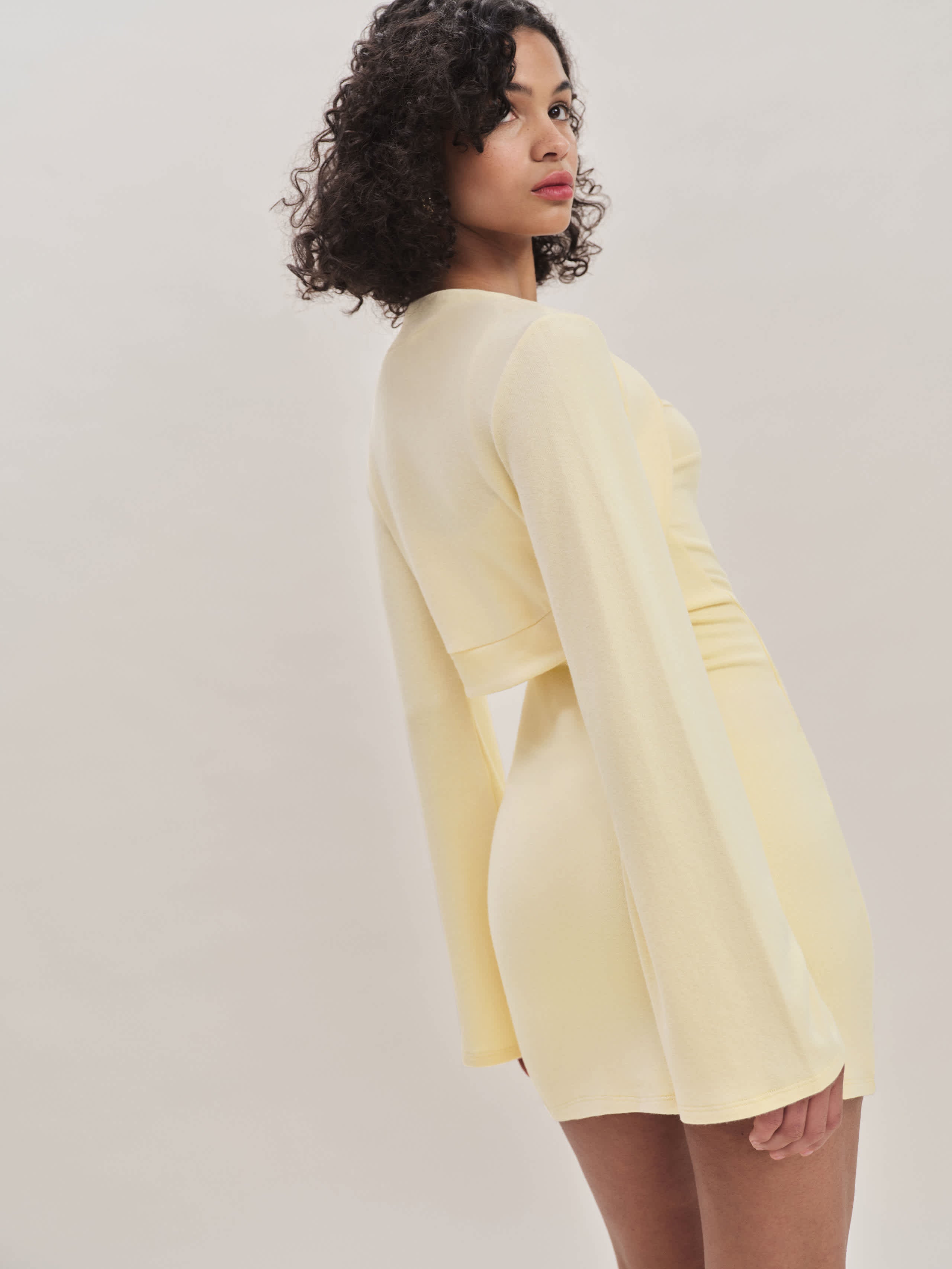 Chloe Knit Shrug Dress Set