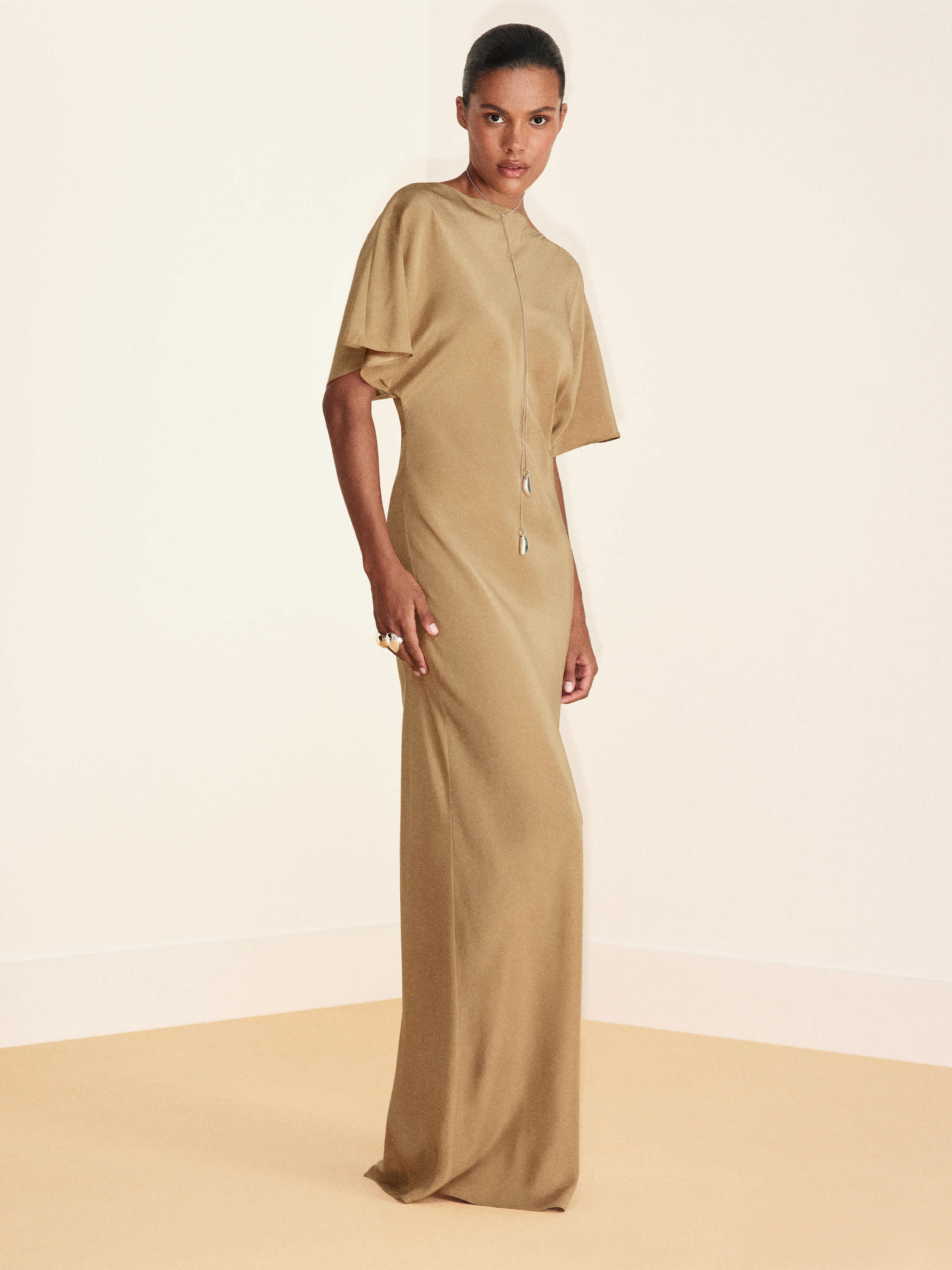 Caila Silk Dress