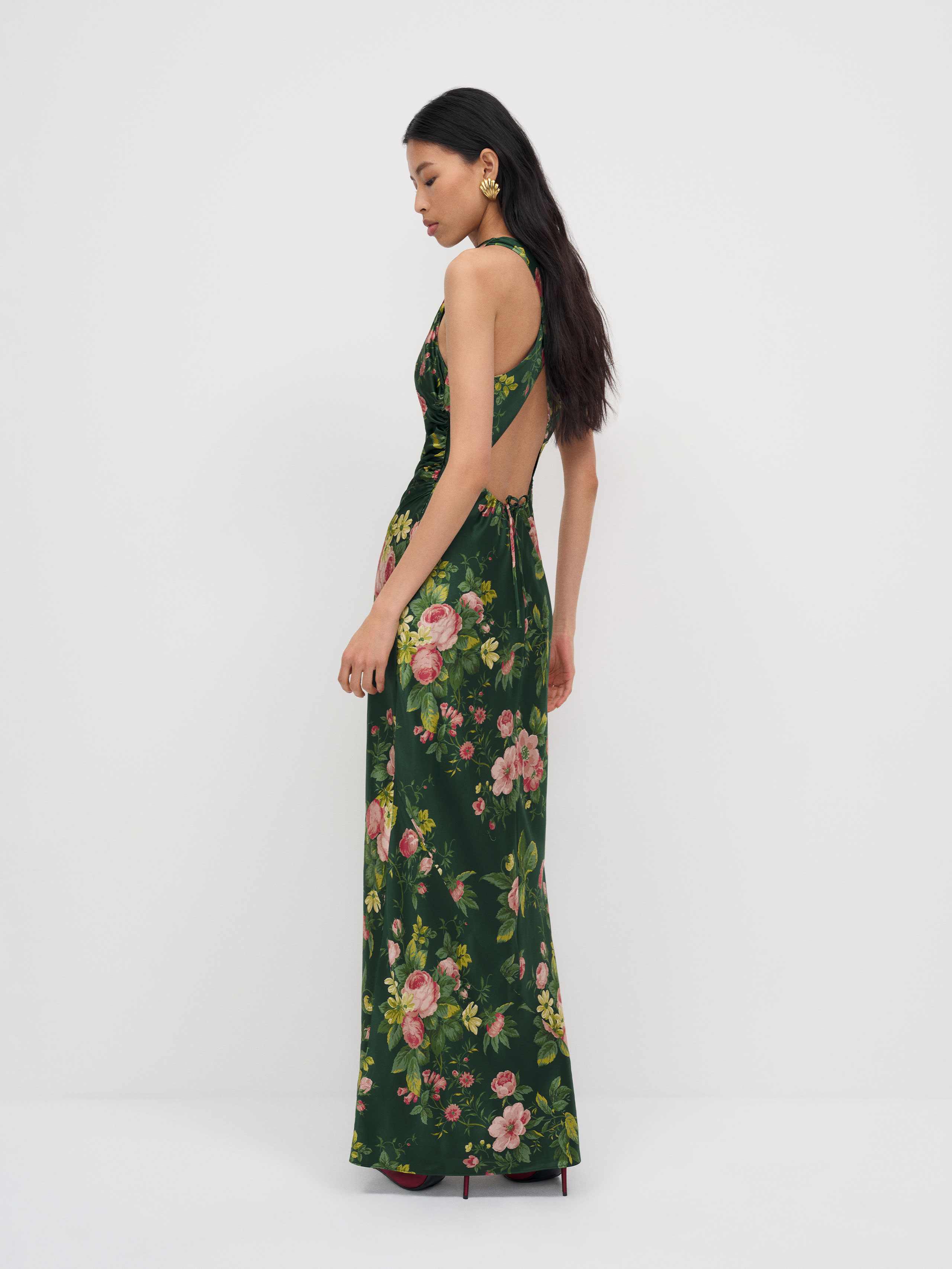 Anaiis Silk Dress