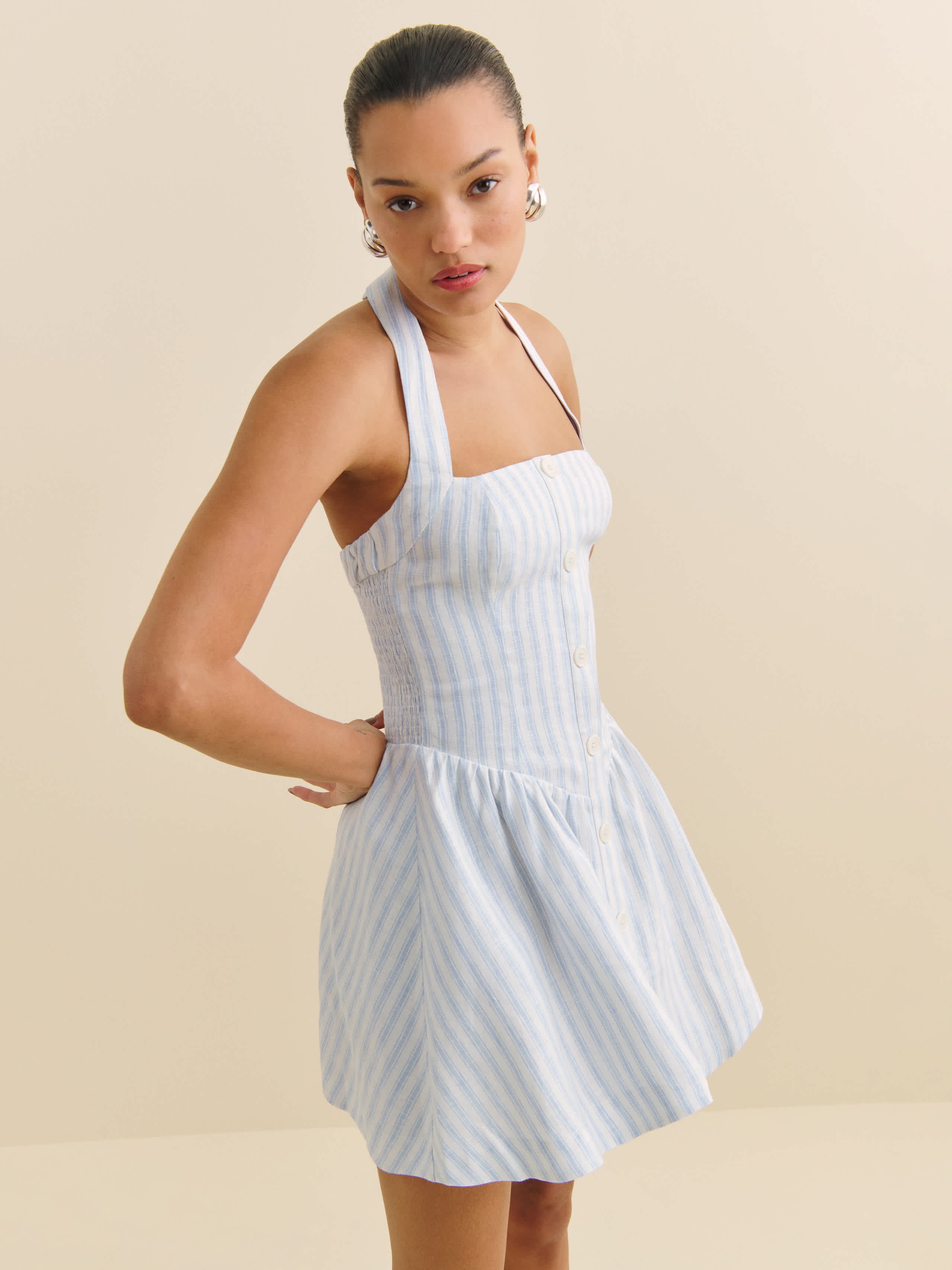 Mariela Linen Dress