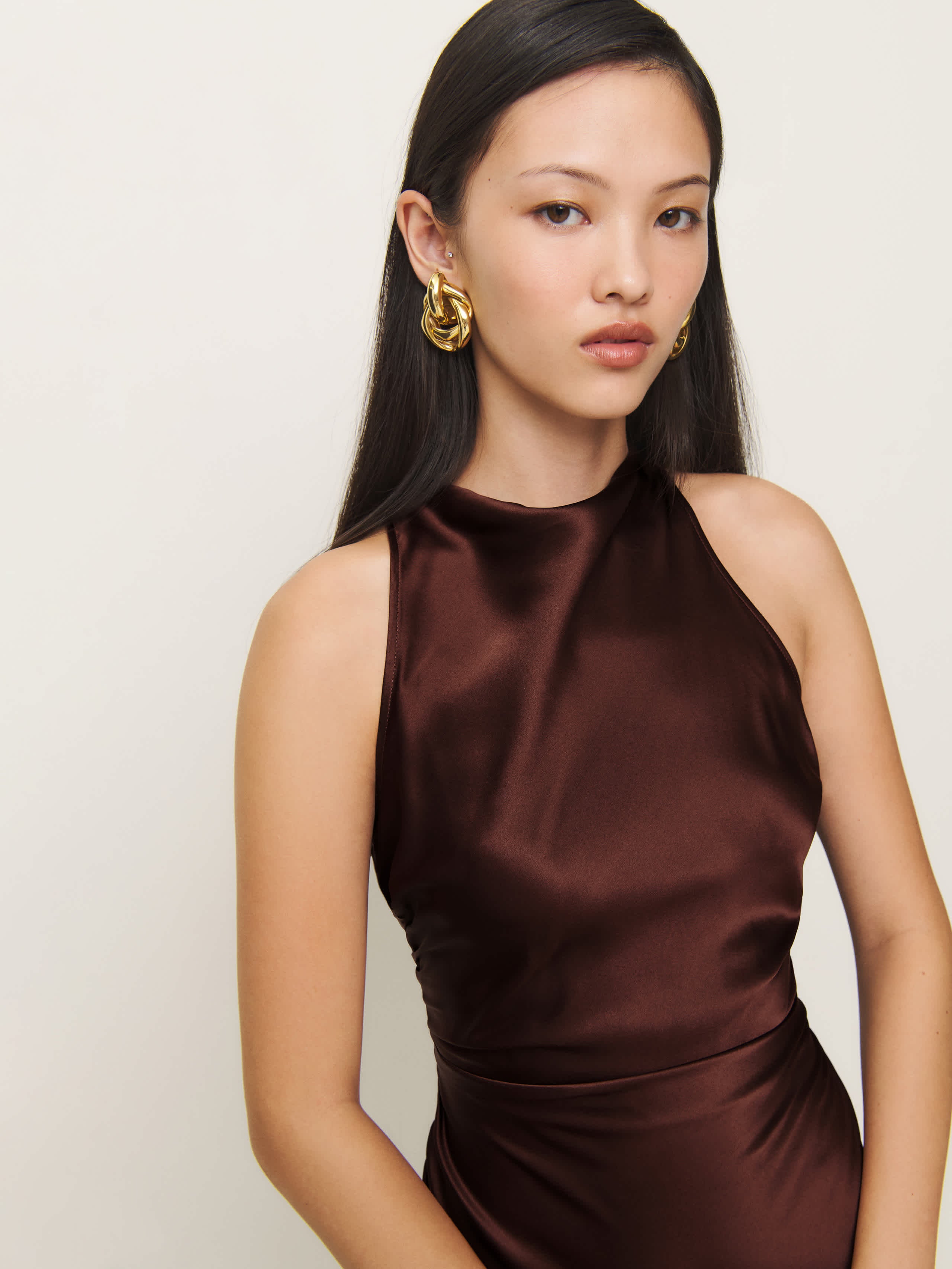 Casette Silk Dress