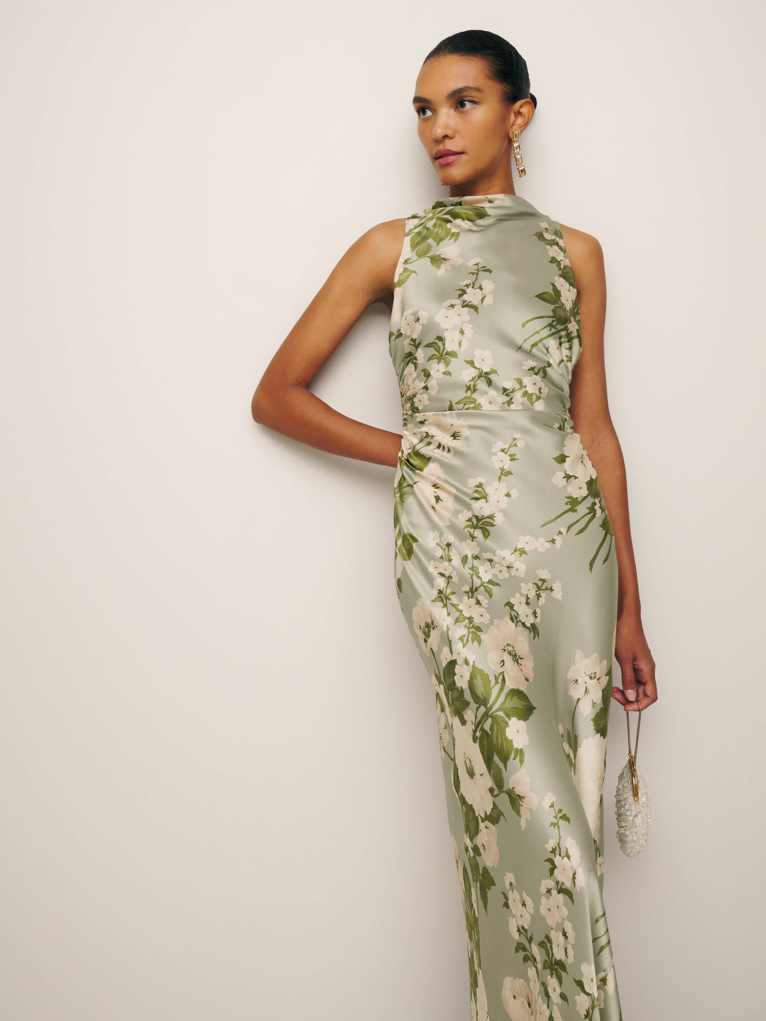 Anaiis Silk Dress