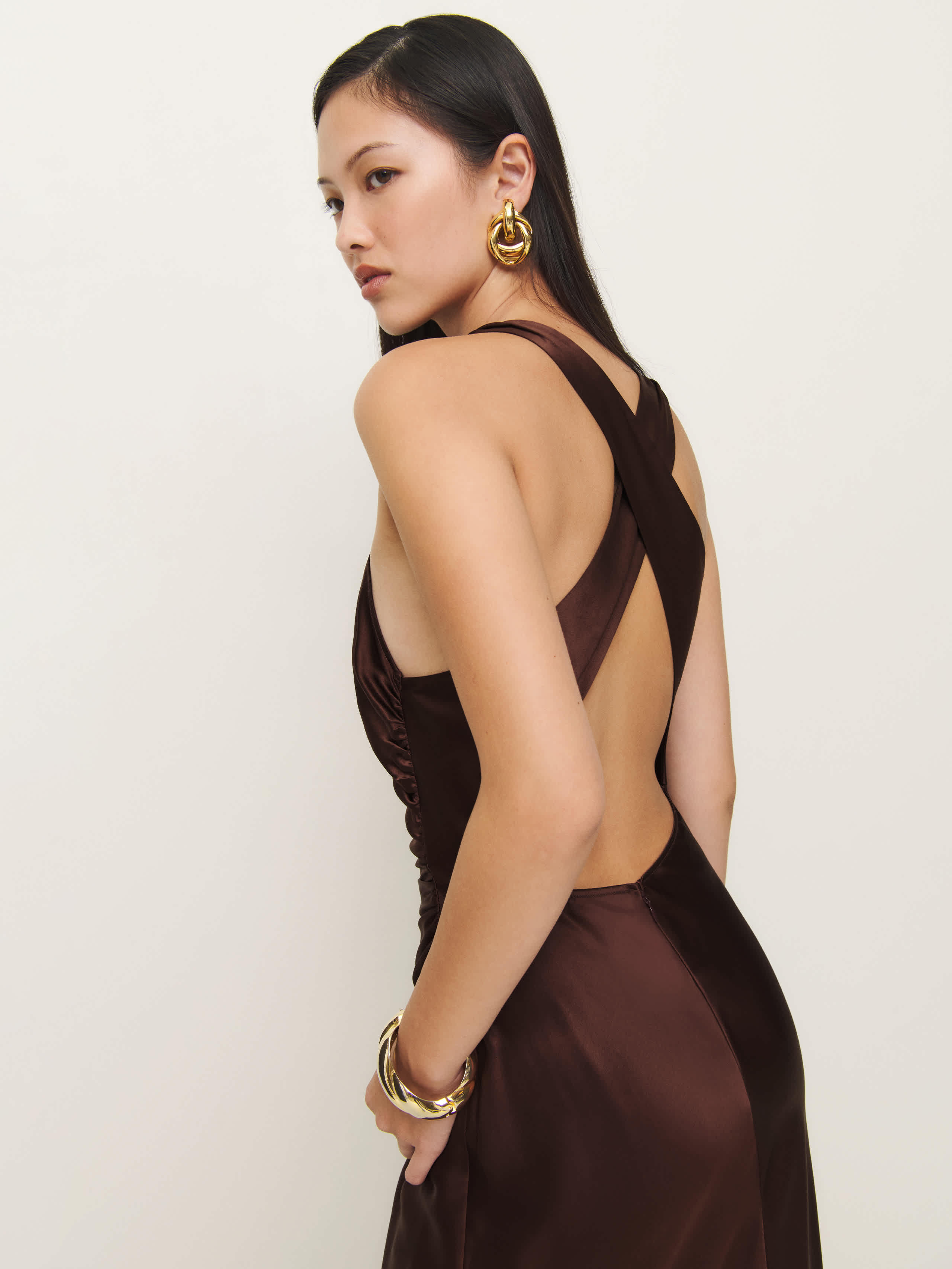 Casette Silk Dress