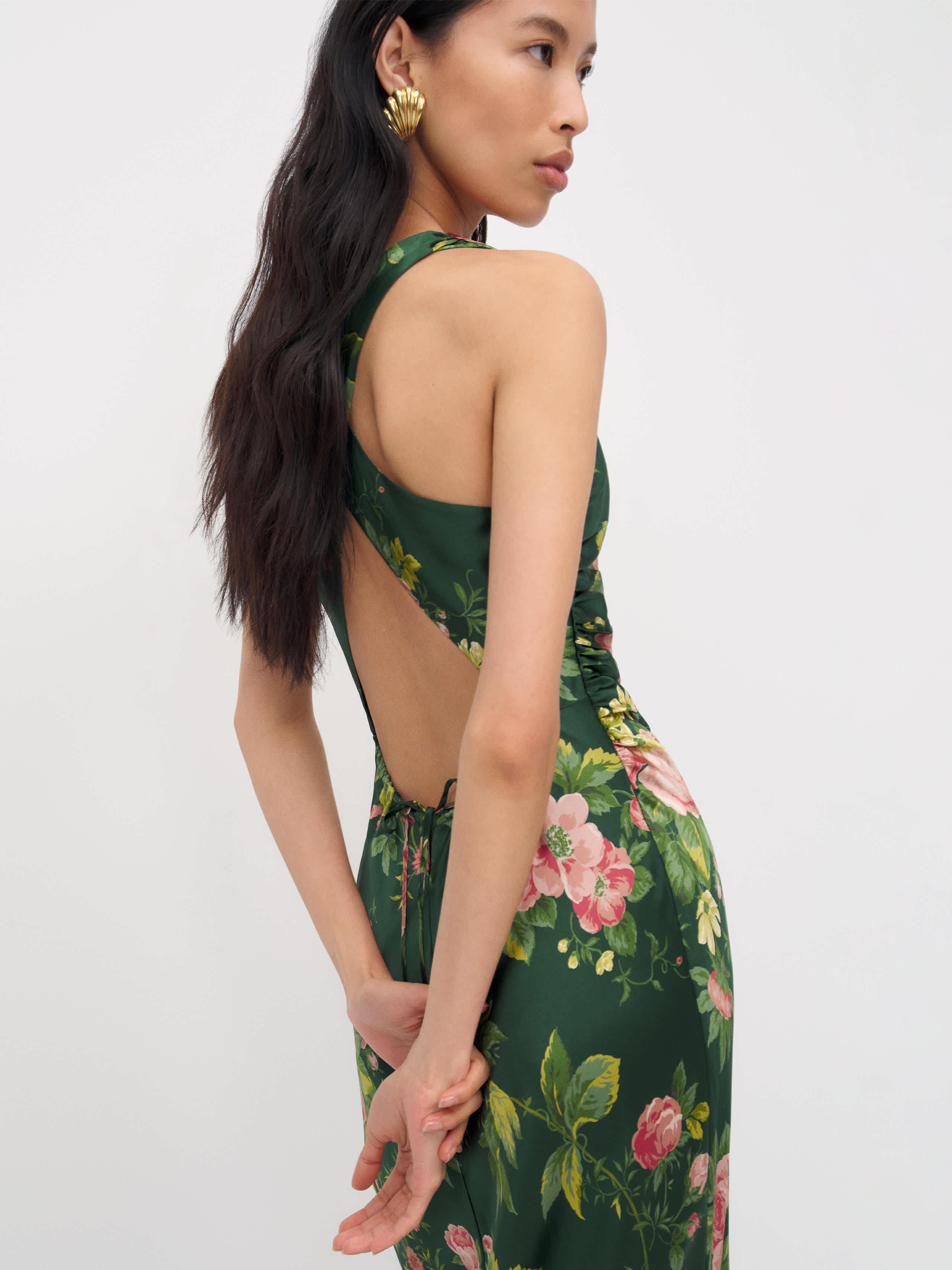 Anaiis Silk Dress