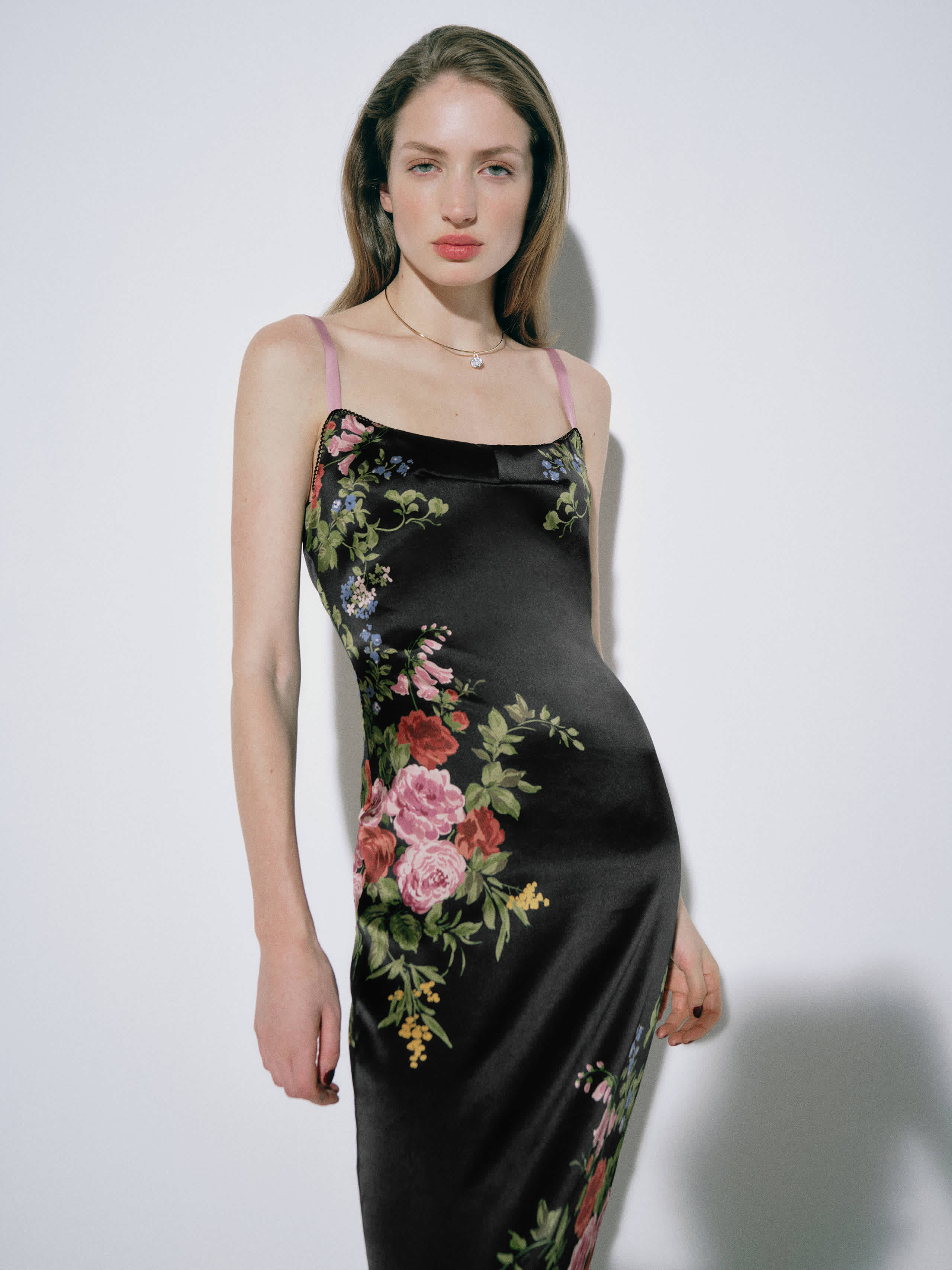 Caitlin Silk Dress